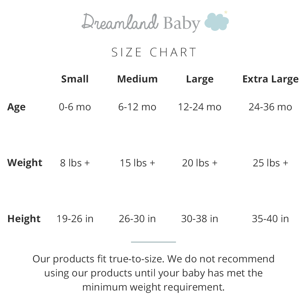 Dreamland Baby Weighted Sleep Sack