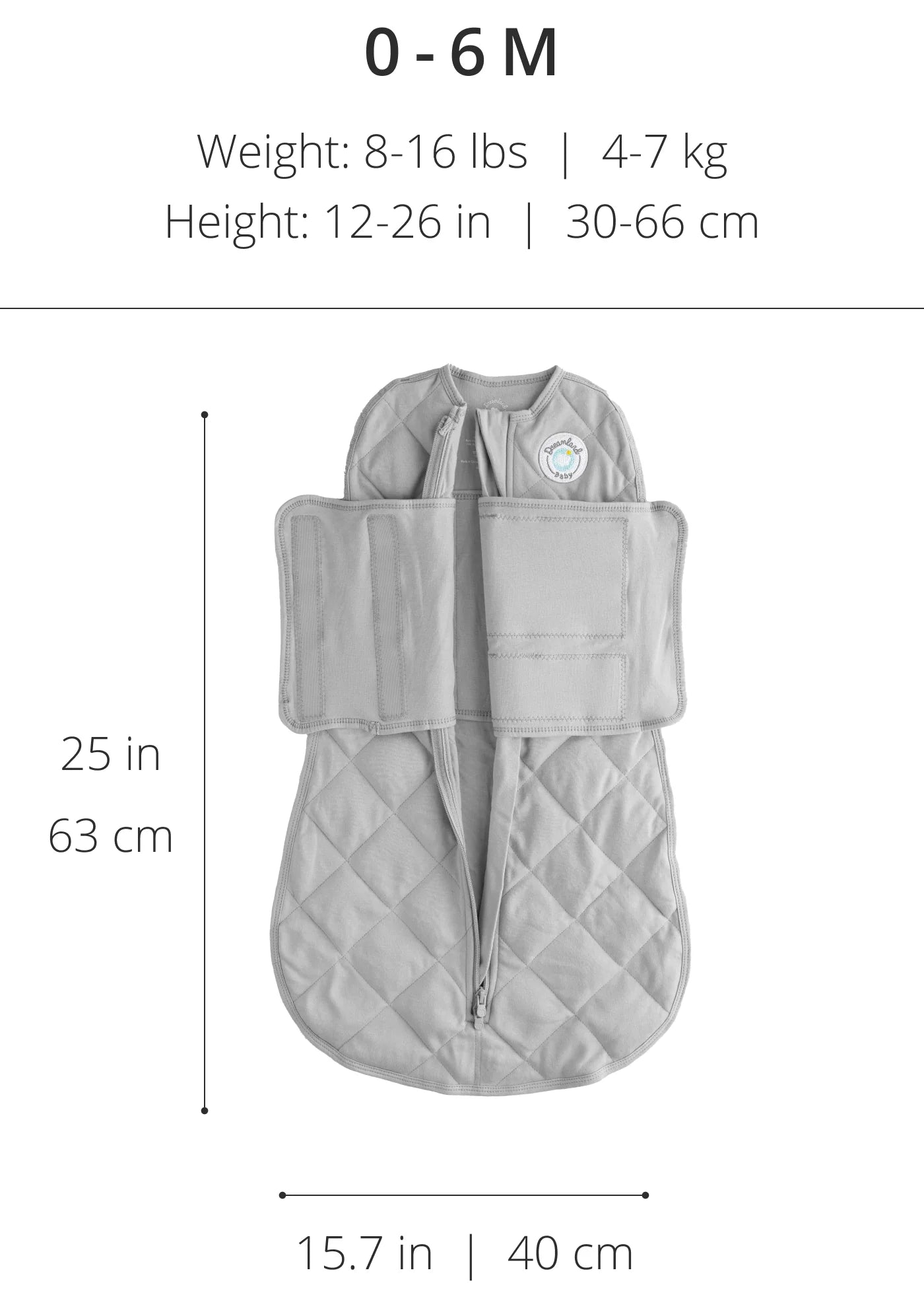 Dreamland Baby Swaddle (Non-Weighted)
